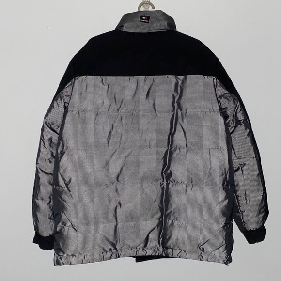 tommy hilfiger reflective coat